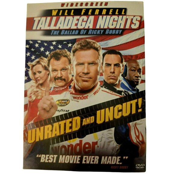 Talladega Nights: The Ballad Of Ricky Bobby DVD Will Ferrell Comedy Movie - Picture 1 of 1